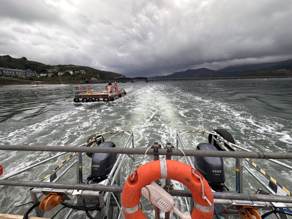 132 8x6.4 8x4 barmouth pennys onboard underway