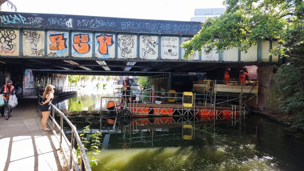 8x4 camden robert and sale bespoke canal bridge