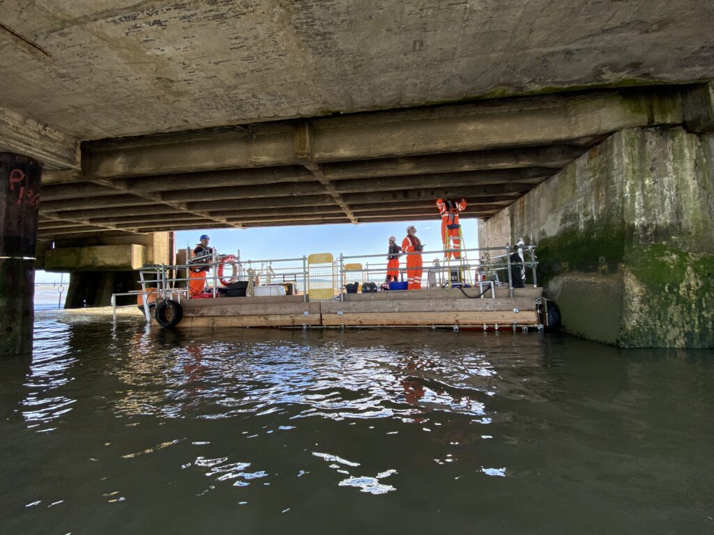 8x4 canvey island oikos pier inspection push on hero