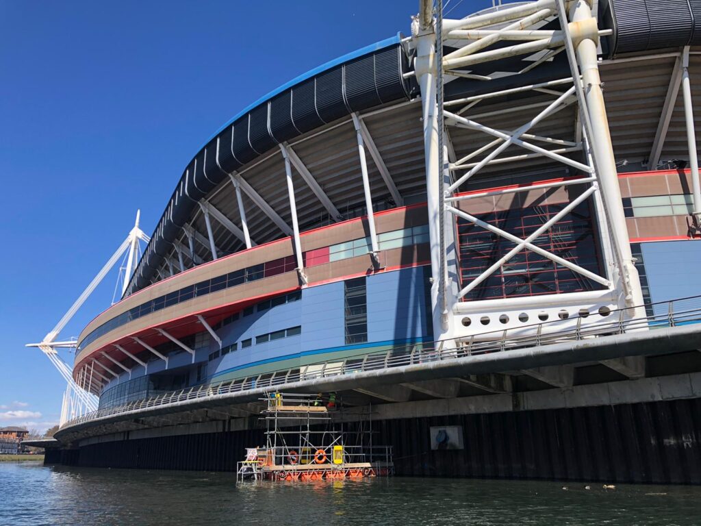 8x4 centregreat cardiff scaffold tower inspection