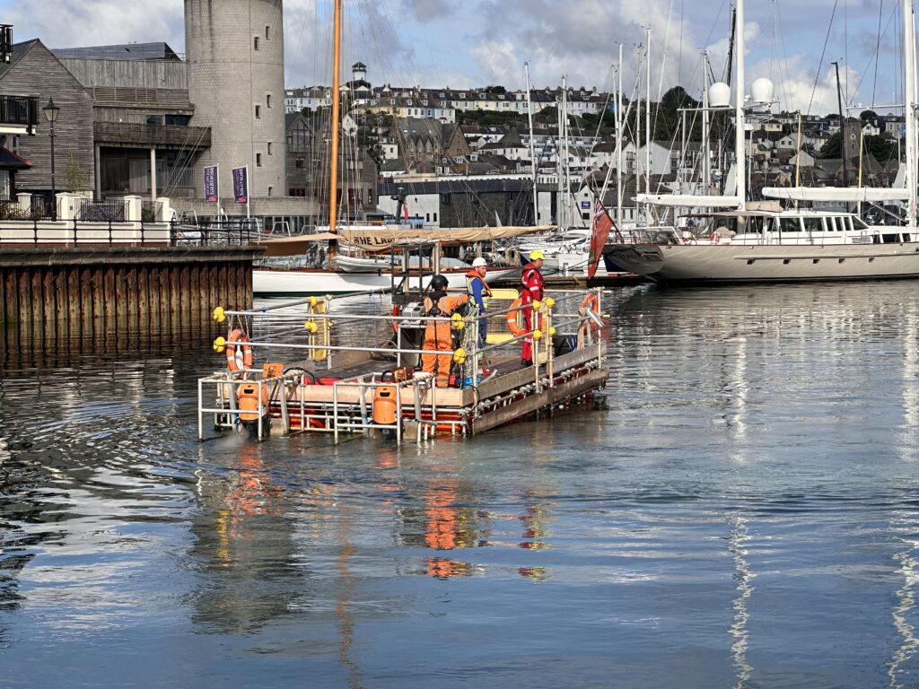 8x4 falmouth underway