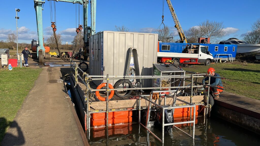 8x4 godmanchester mcchilds canal alonside enginejpg
