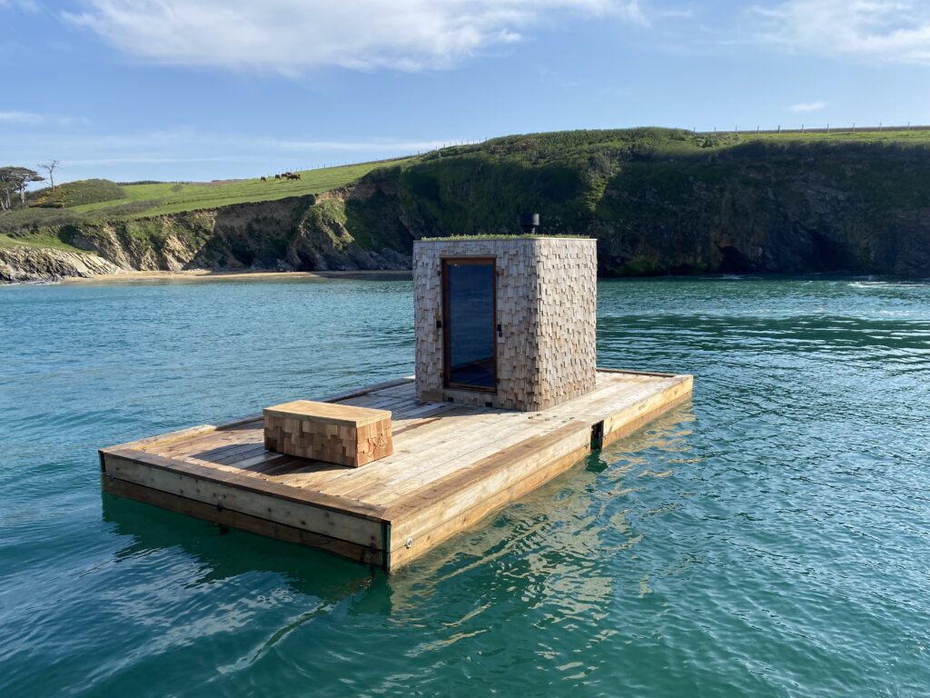 8x4 percuil sauna pontoon falmouth