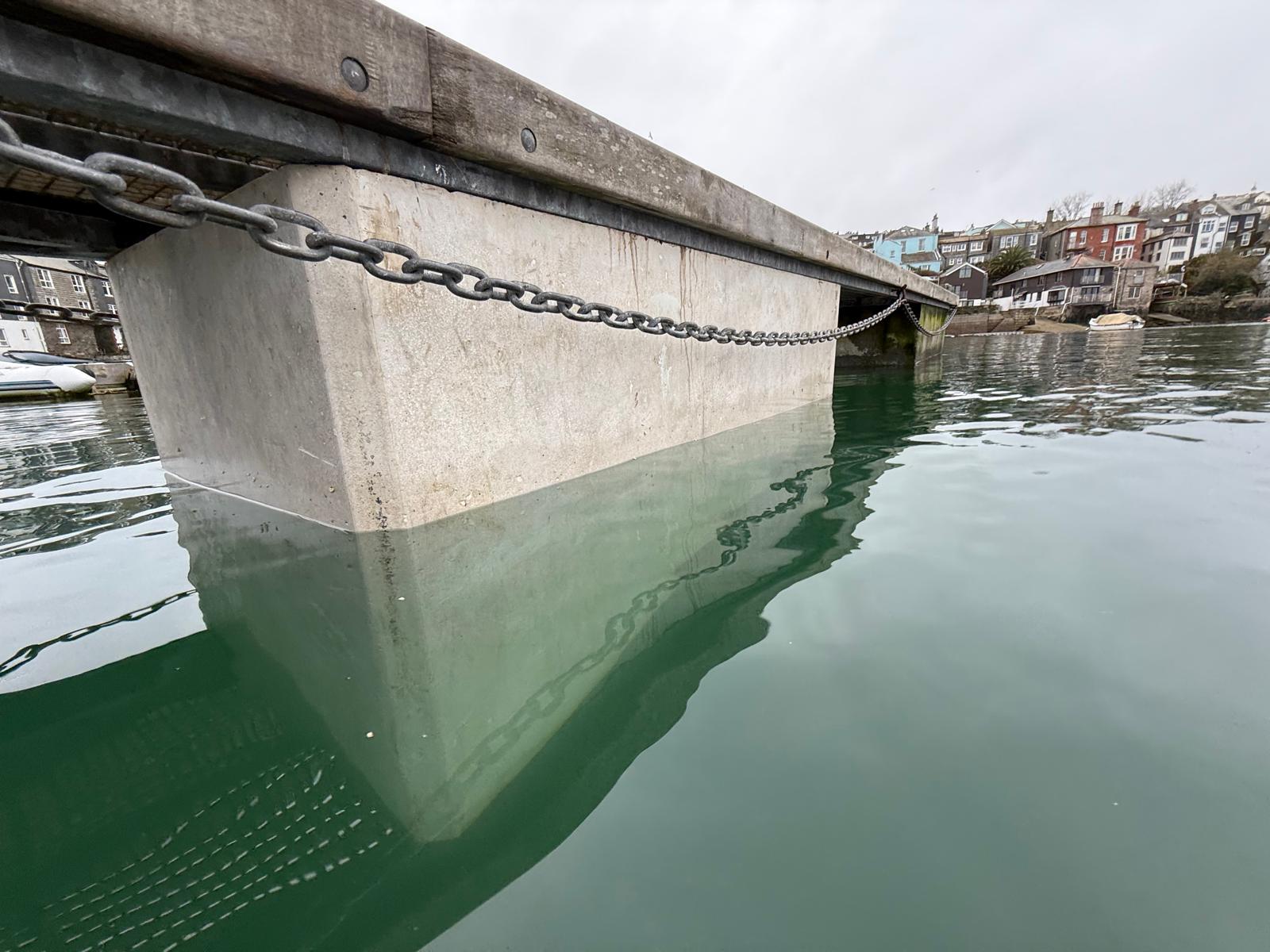 Reef Float Concrete Marina Float Prototype